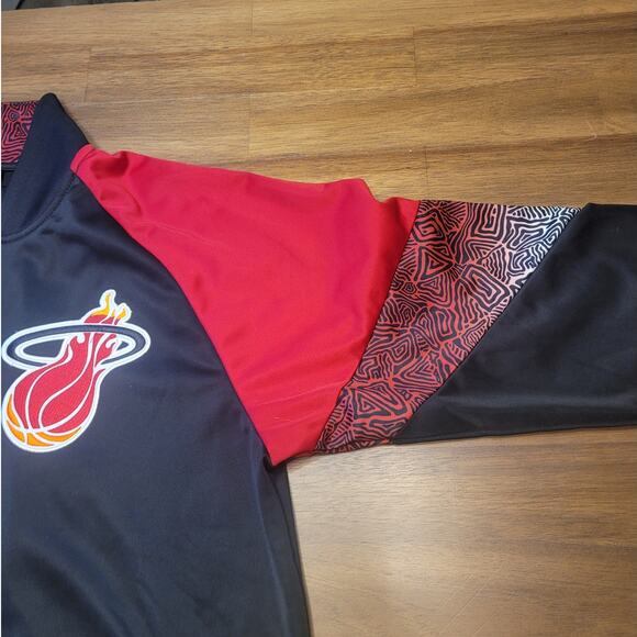 Mitchell & Ness Miami Heat Hardwood Classics Vision Jacket Men’s M – EUC - Picture 4 of 11